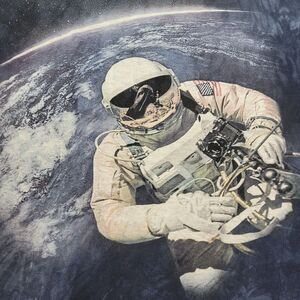 Smithsonian Institution SS Tee Astronaut In Space Dark Navy - Size 2XL